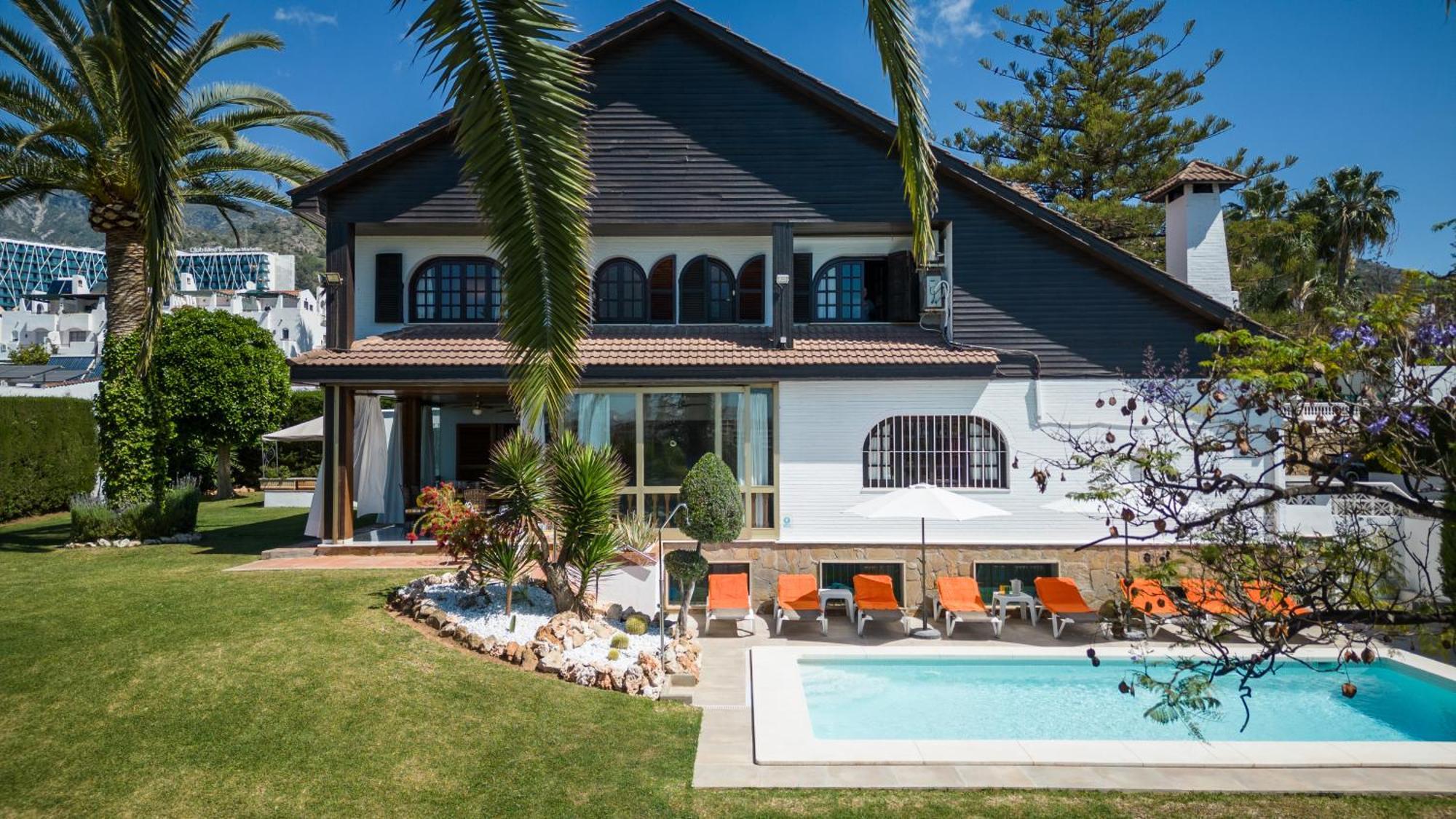マルベーリャ Casa El Maizalヴィラ エクステリア 写真
